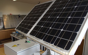 Model solární elektrárny